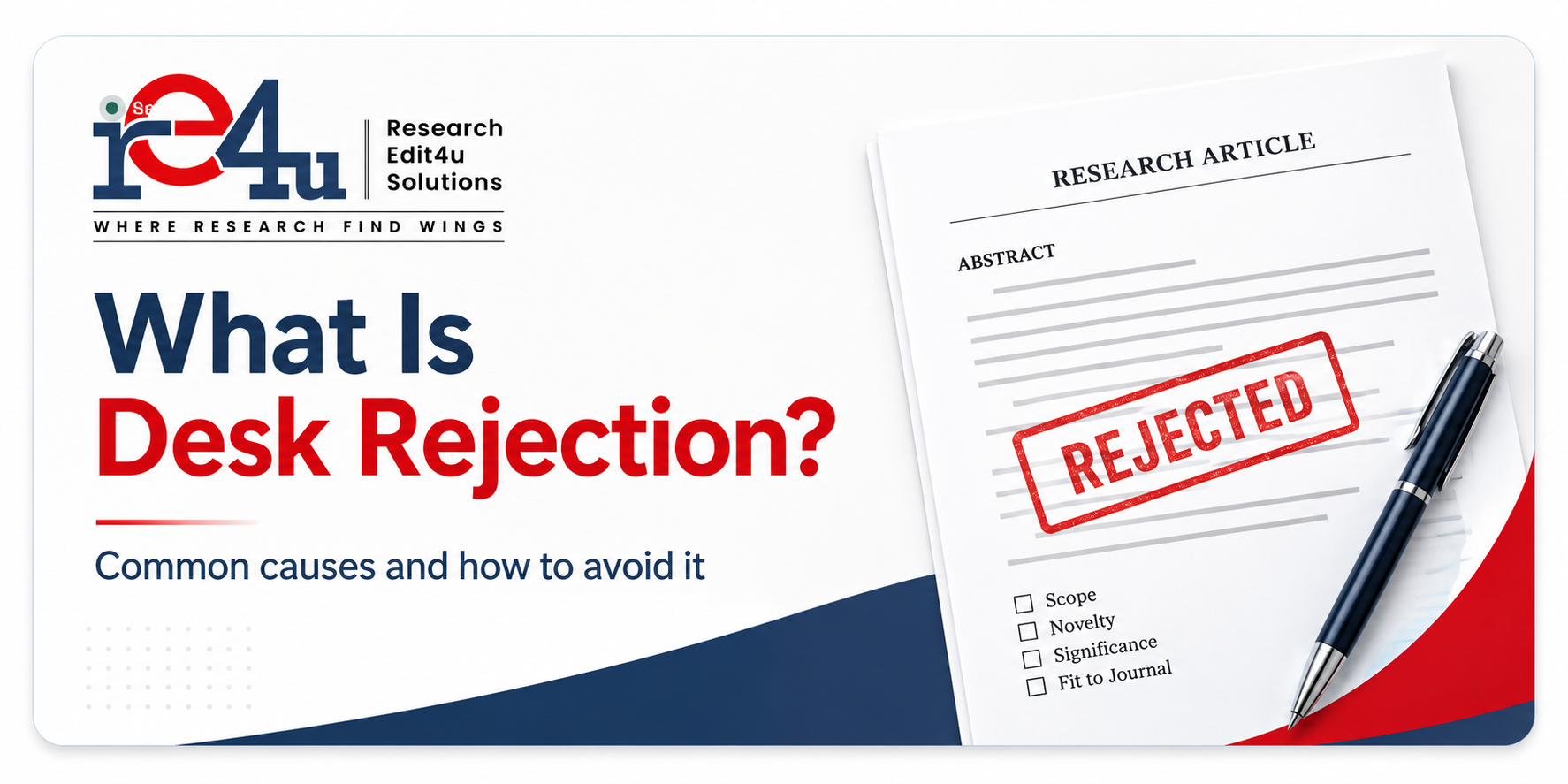 Autopsy of Desk Rejections: Why Papers Are Rejected Before Peer Review
